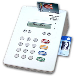 Stationärer eGK Kartenleser ORGA 6041 L eGK eHealth-BCS